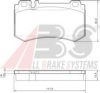 MERCE 0034209420 Brake Pad Set, disc brake